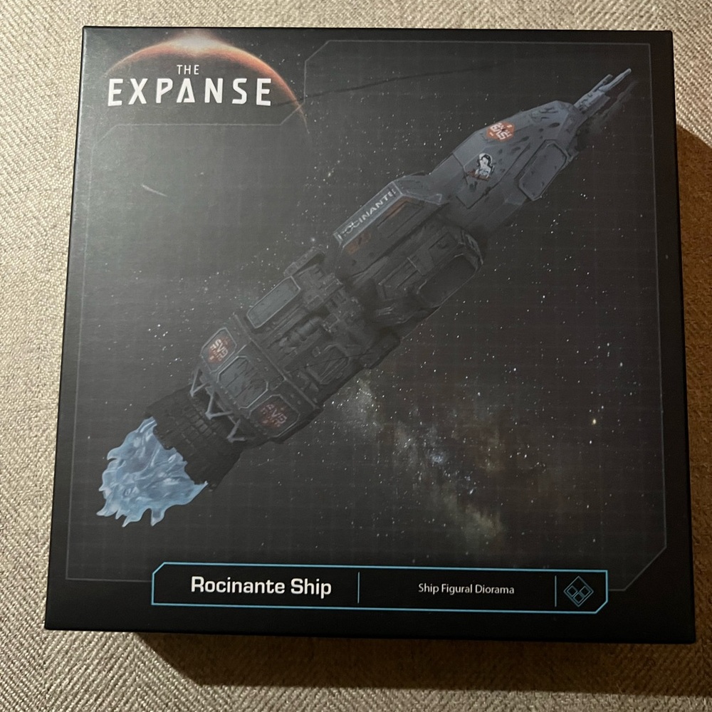 The Expanse Rocinante Ship Figural Diorama Never opened